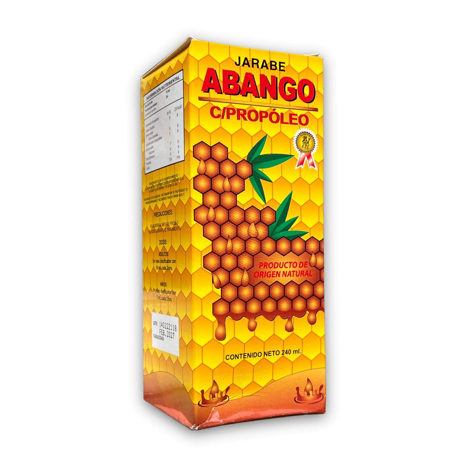 Abango Vrj Sab. Propóleo Jarabe 240 Ml.