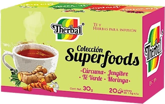 Colección Super Foods P/infusión C/20 Sobs. 1.5 G.
