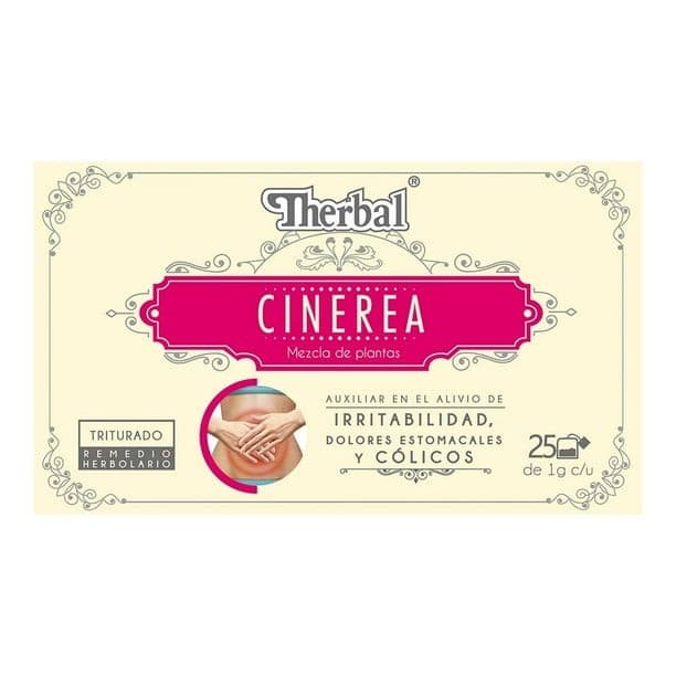 Cinerea P/infusión C/25 Sobs. 1 G.