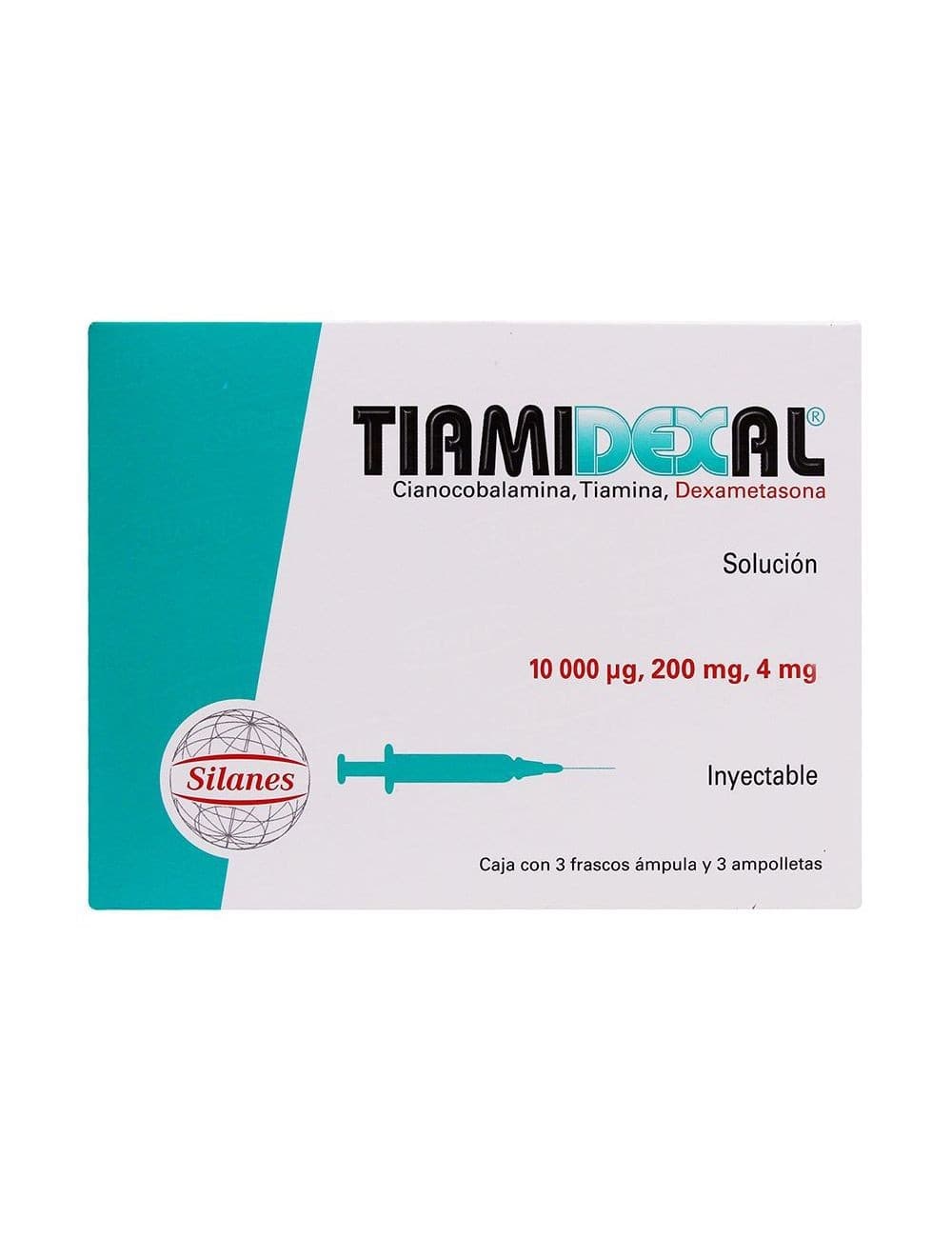 Tiamidexal Sol. Iny. C/3 Dosis 5-100-4 Mg/2 Ml.