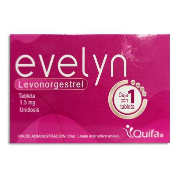 Evelyn C/1 Tableta 1.5 Mg.