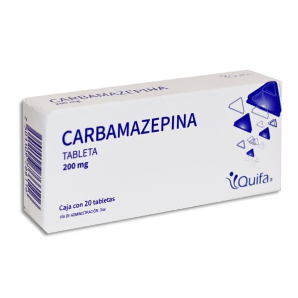 Carbamazepina (quifa) C/20 Tabs. 200 Mg.