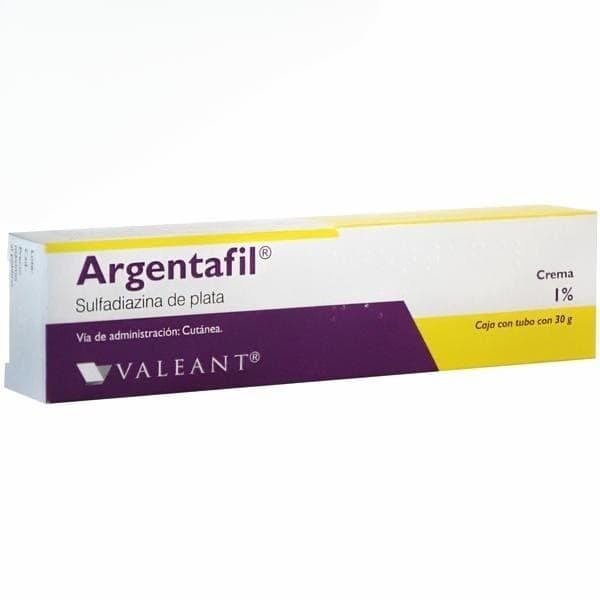 Argentafil Crema 1% Tubo C/30 G.