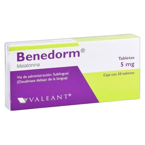 Benedorm C/20 Tabs. Sublingual 5 Mg.