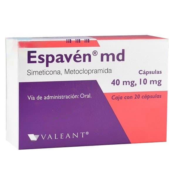 Espavén Md C/20 Caps. 40/10 Mg.