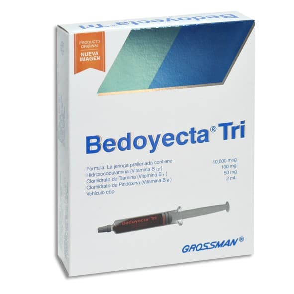Bedoyecta Tri Sol. Iny. C/5 Jgas. Prellenadas 100-50-10 Mg/2 Ml.