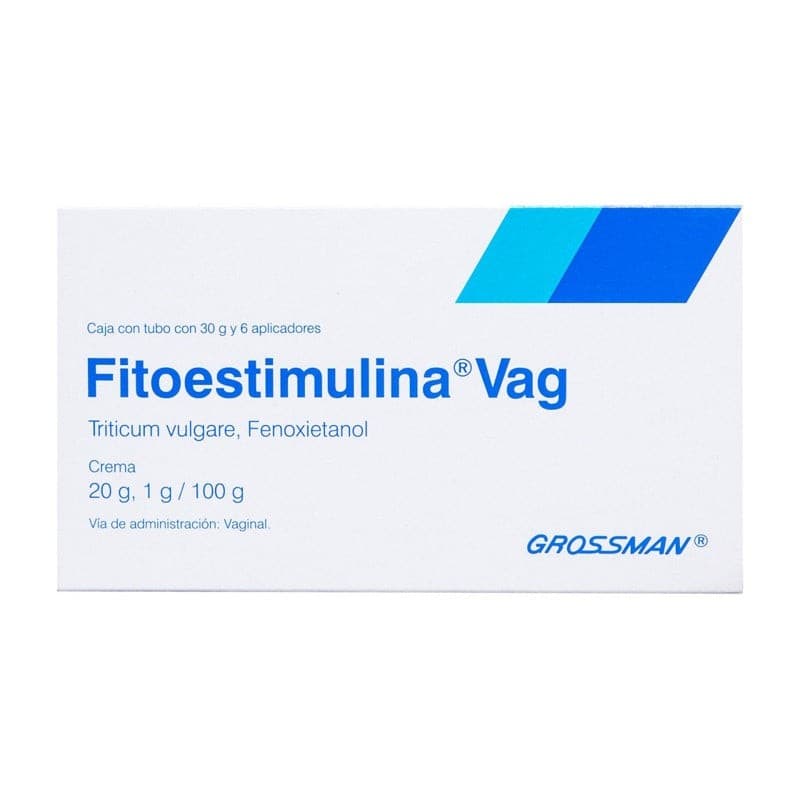 Fitoestimulina Vag Crema Vaginal Tubo C/30 G. 20-1 G/100 G. y 6 Aplics.