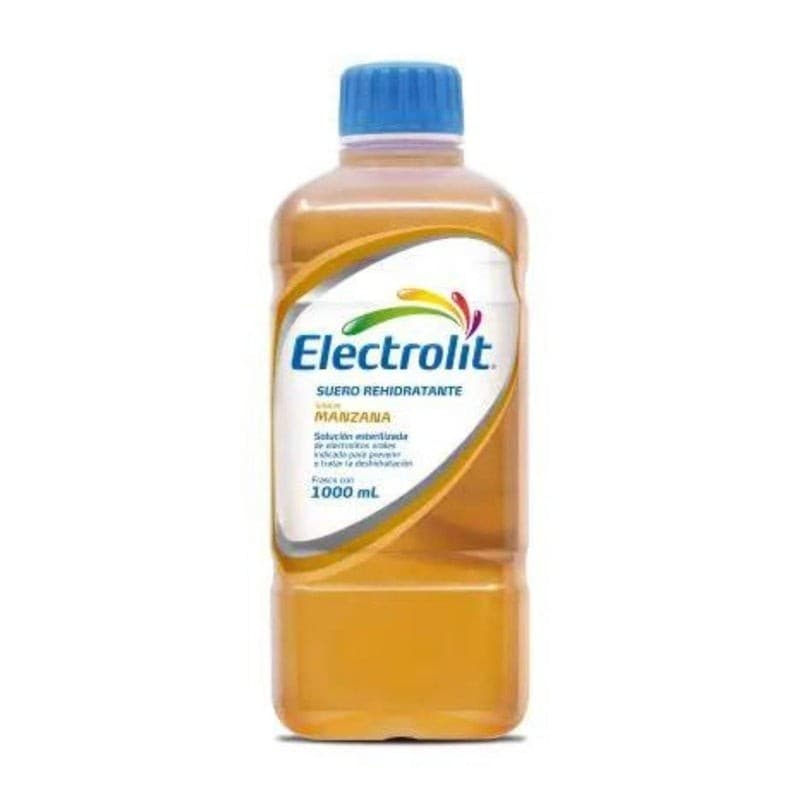 Electrolit Electrolitos Orales Sol. Sab. Manzana 1000 Ml.