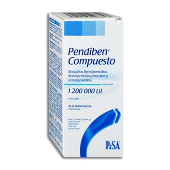 Pendiben Compuesto Susp. Iny. C/1 Fco. Amp. 1´200,000 Ui/3 Ml.