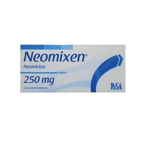 Neomixen C/10 Tabs. 250 Mg.