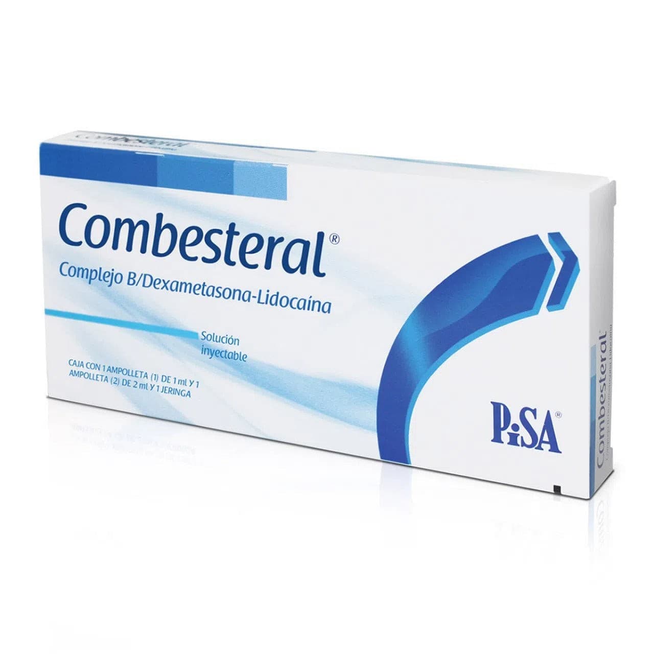 Combesteral Sol. Iny. C/2 Amptas. (1-2) 100-100-5-4-30 Mg/3 Ml. y Jeringa.