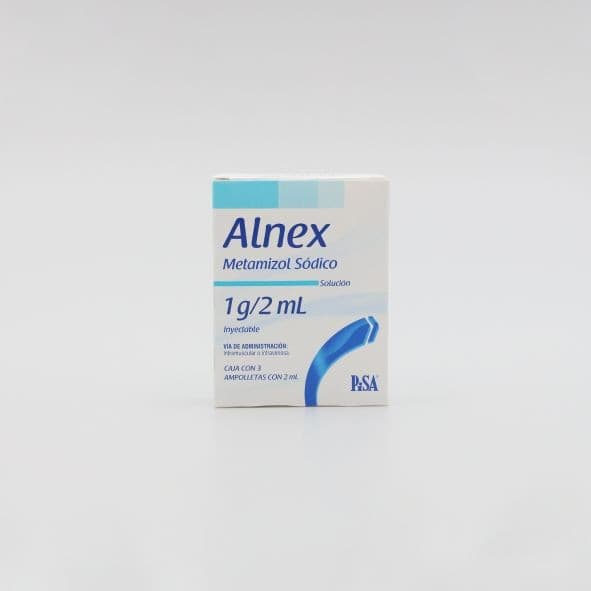 Alnex Sol. Iny. C/3 Amptas. 1 G/2 Ml.