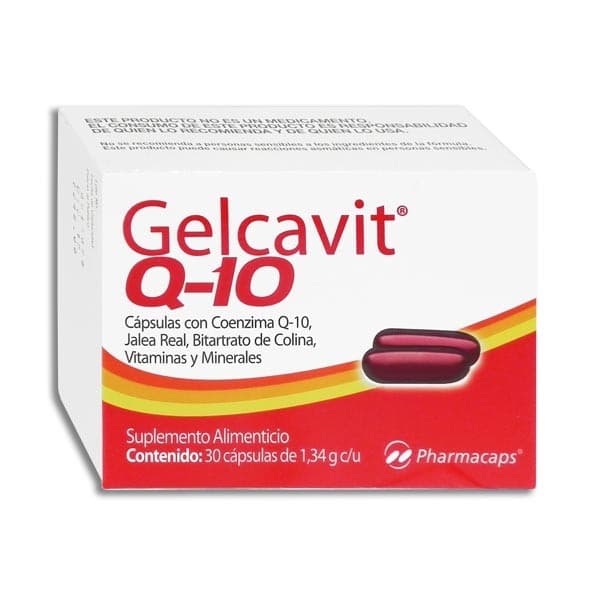 Gelcavit Q-10 C/30 Caps. 1.34 G.