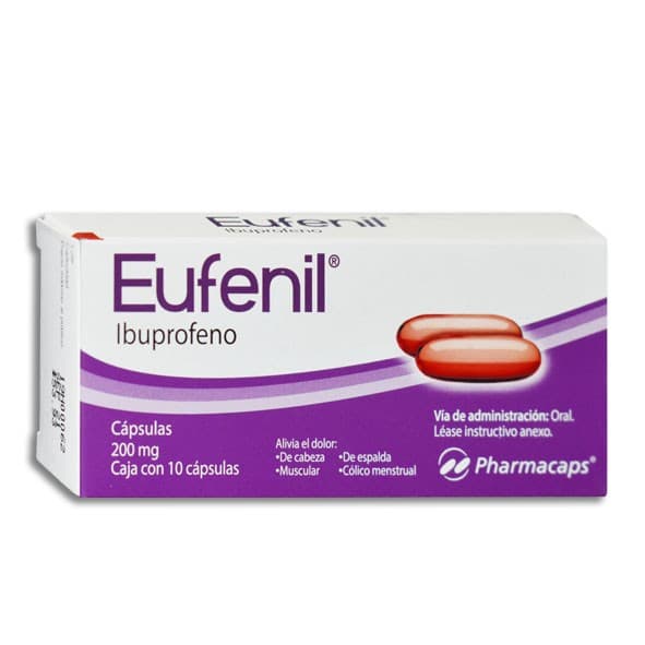 Eufenil C/10 Caps. 200 Mg.