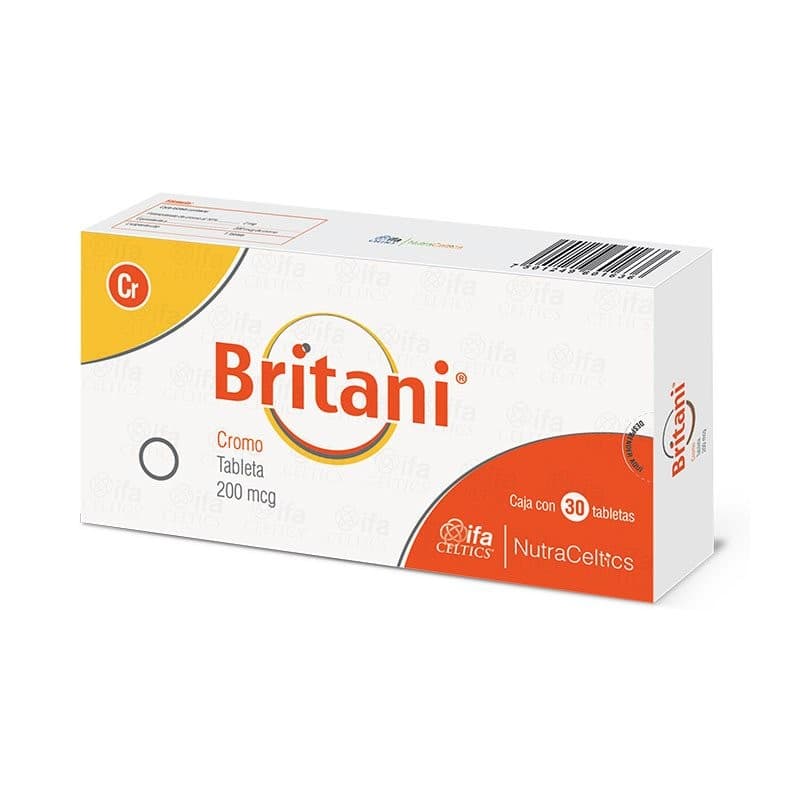 Britani C/30 Tabs. 200 Mcg.