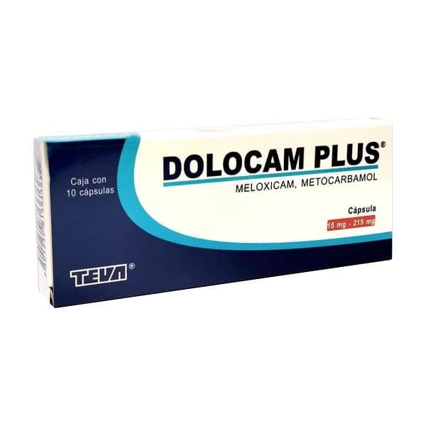Dolocam Plus C/10 Caps. 15/215 Mg.