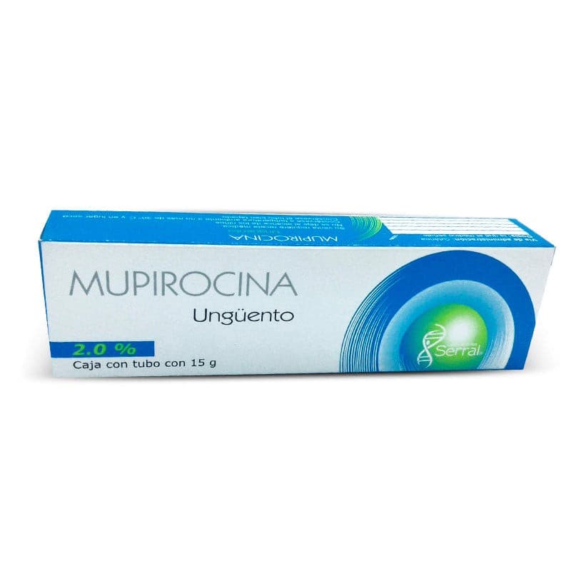 Mupirocina (serral) Ungüento 2% Tubo C/15 G.
