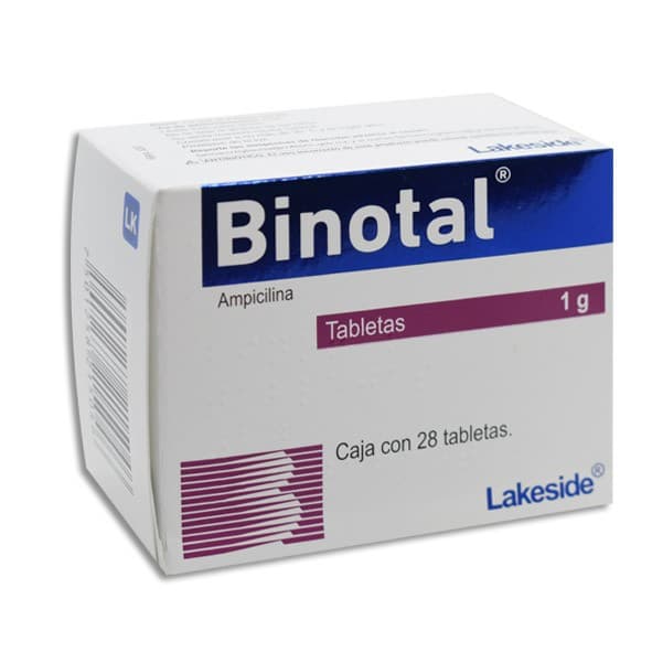 Binotal C/28 Tabletas 1 G.