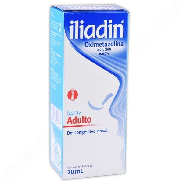 Iliadin Sol. Nasal 0.05% Adulto Fco. Atomizador 20 Ml.