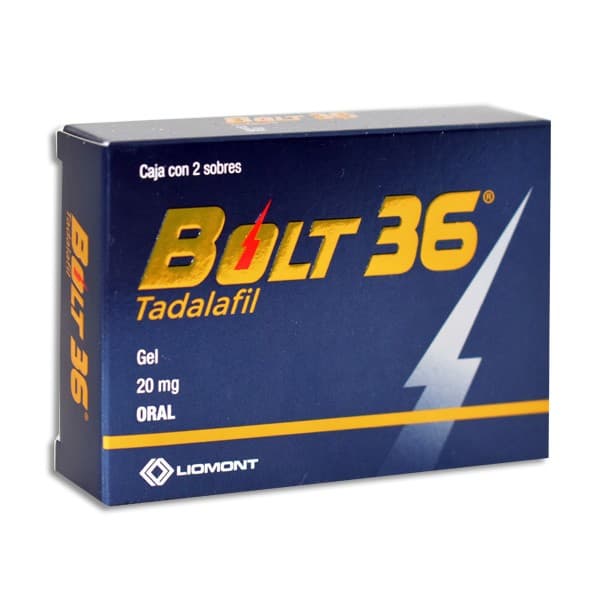 Bolt 36 C/2 Sobres Gel Oral 20 Mg.