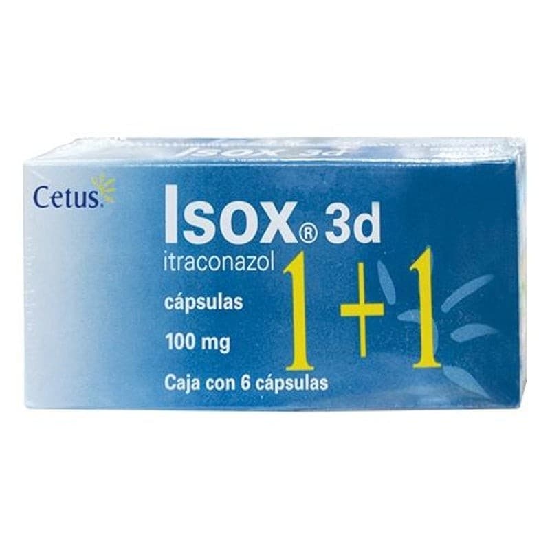 Isox C/6 Caps. 100 Mg. (oferta 1+1).