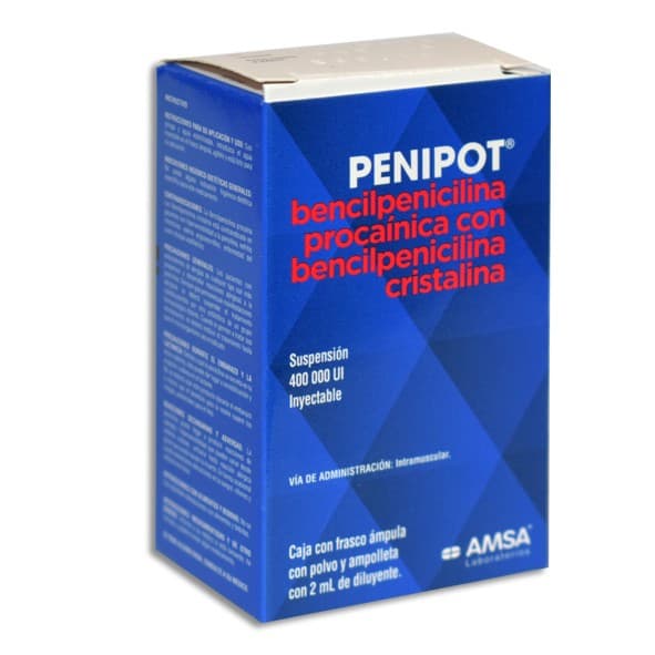 Penipot Susp. Iny. C/1 Fco. Amp. 400,000 Ui/2 Ml.