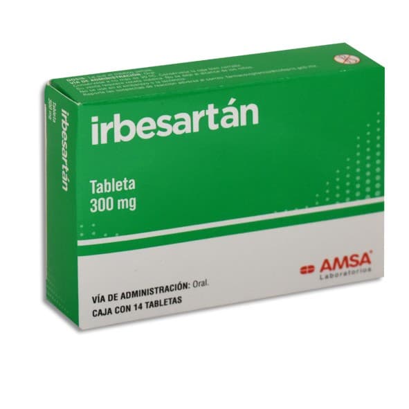 Irbesartán (amsa) C/14 Tabs. 300 Mg.