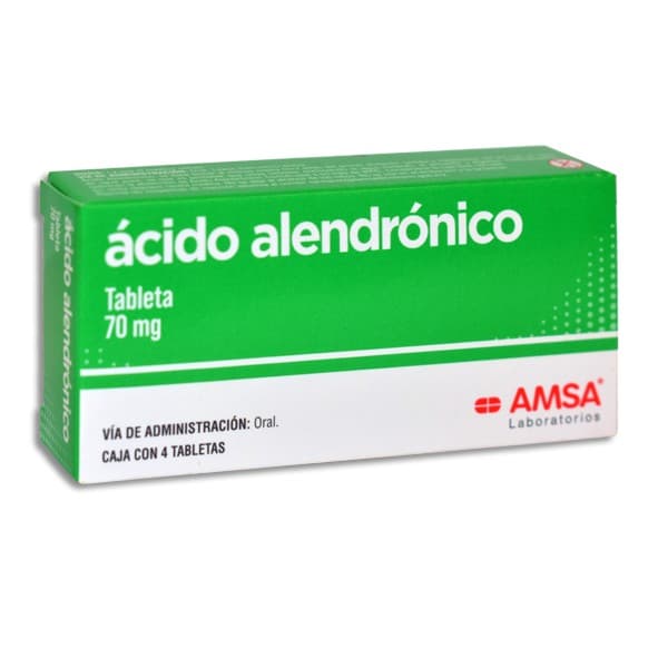 Ácido Alendrónico (amsa) C/ 4 Tabs. 70 Mg.