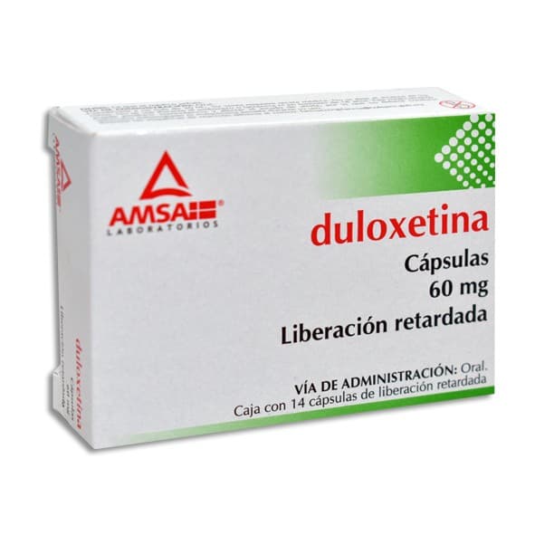 Duloxetina (amsa) C/14 Caps. L.r. 60 Mg.
