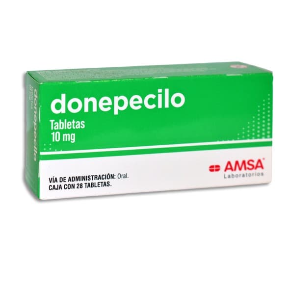 Donepecilo (amsa) C/28 Tabs. 10 Mg.