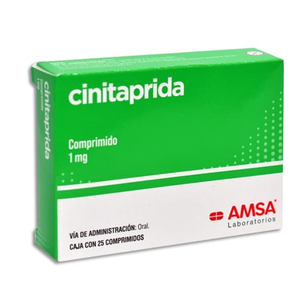 Cinitaprida (amsa) C/25 Comps. 1 Mg.