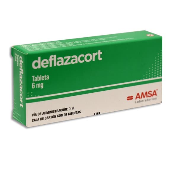 Deflazacort (amsa) C/20 Tabs. 6 Mg.