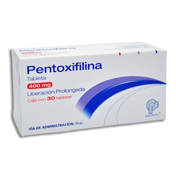 Pentoxifilina (psicofarma) C/30 Tabs. L.p. 400 Mg.