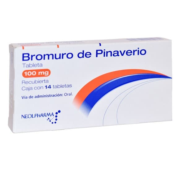 Bromuro de Pinaverio (neolpharma) C/14 Tabs. 100 Mg.