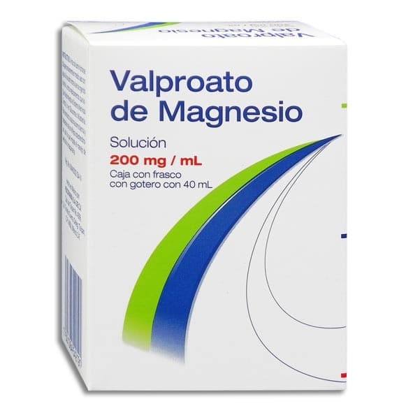 Valproato de Magnesio (psicofarma) Sol. Fco. Gotero 40 Ml. 200 Mg/1 Ml.