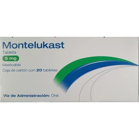 Montelukast (neolpharma) C/20 Tabs. Masticables 5 Mg.