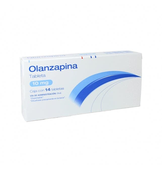 Olanzapina (psicofarma) C/14 Tabs. Dispersables 10 Mg.