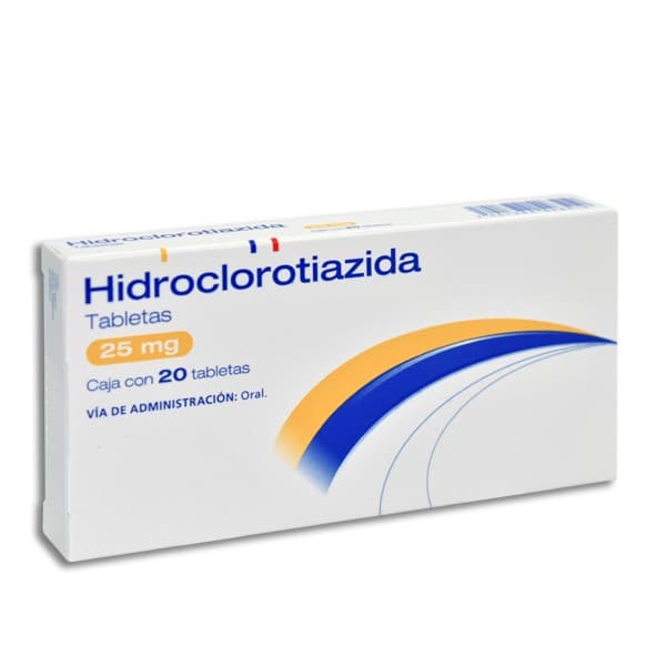 Hidroclorotiazida (neolpharma) C/20 Tabs. 25 Mg.
