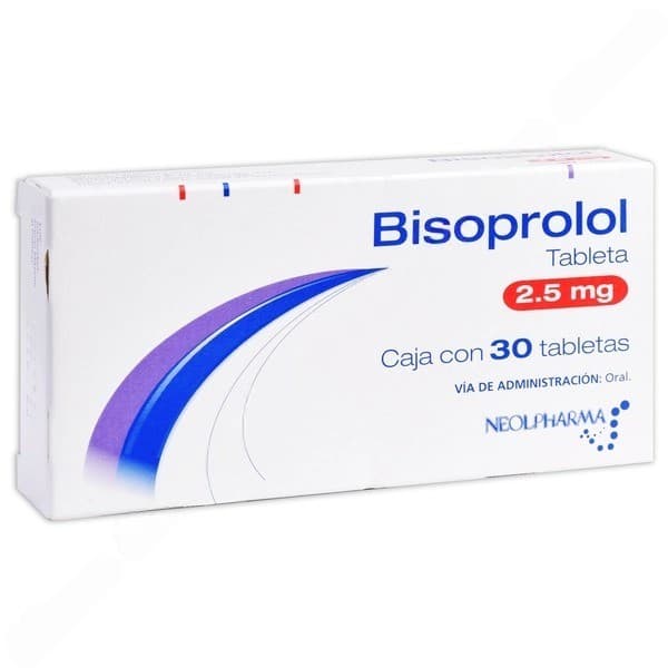 Bisoprolol (neolpharma) C/30 Tabs. 2.5 Mg.
