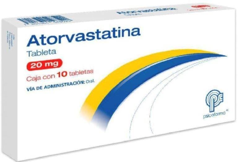 Atorvastatina (psicofarma) C/10 Tabs. 20 Mg.