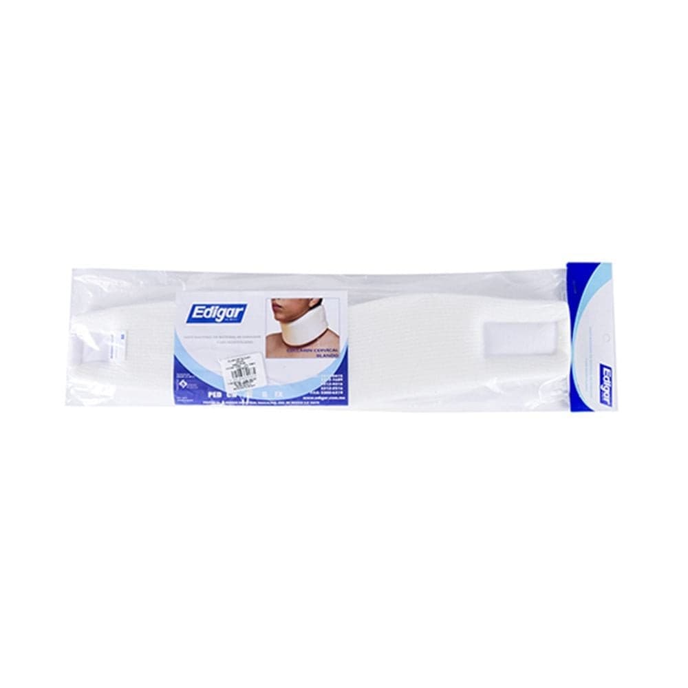 Collarin Cervical Blando Blanco (edigar) Mediano C/1 Pza.