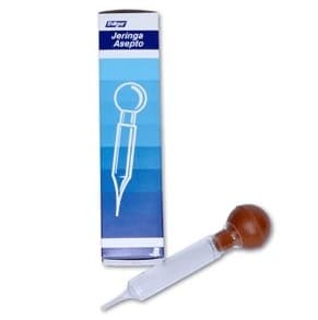 Jeringa Aséptica de Plástico Estéril y Desechable (edigar) Cap. 60 Ml.
