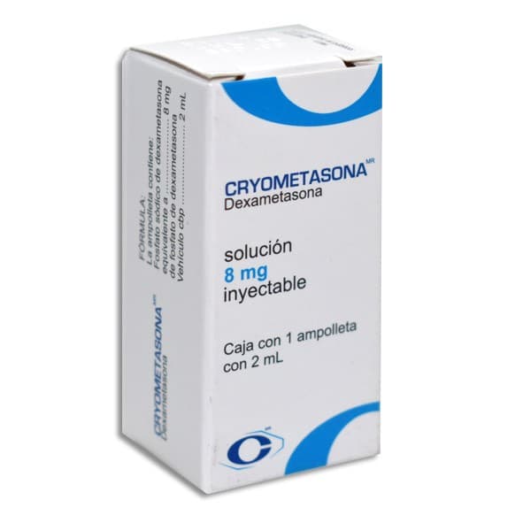 Cryometasona Sol. Iny. C/1 Ampta. 8 Mg/2 Ml.