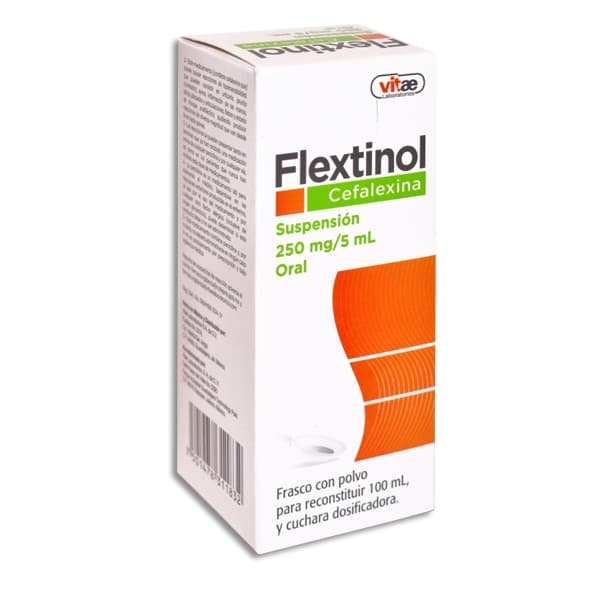 Flextinol Susp. Fco. 100 Ml. 250 Mg/5 Ml.