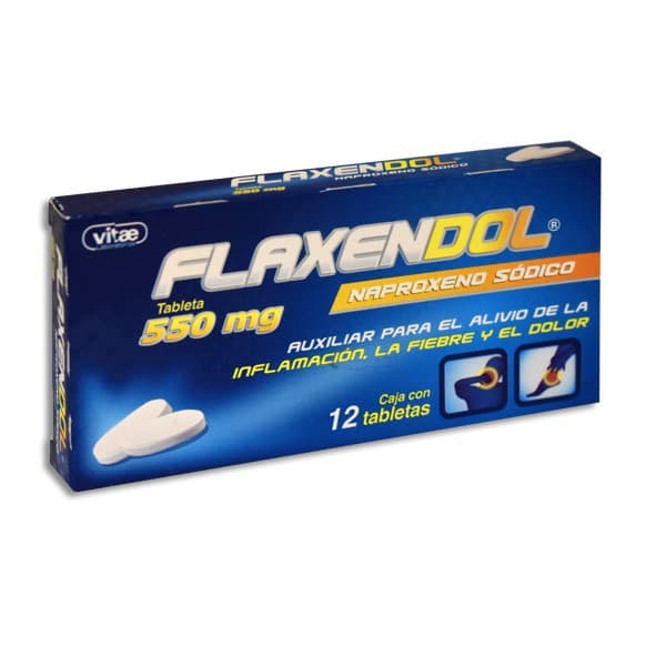 Flaxendol C/12 Tabs. 550 Mg.