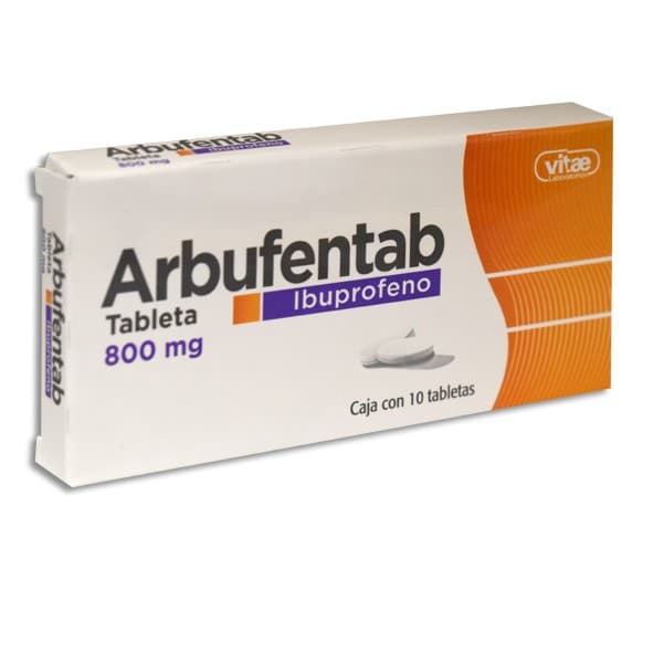 Arbufentab C/10 Tabs. 800 Mg.