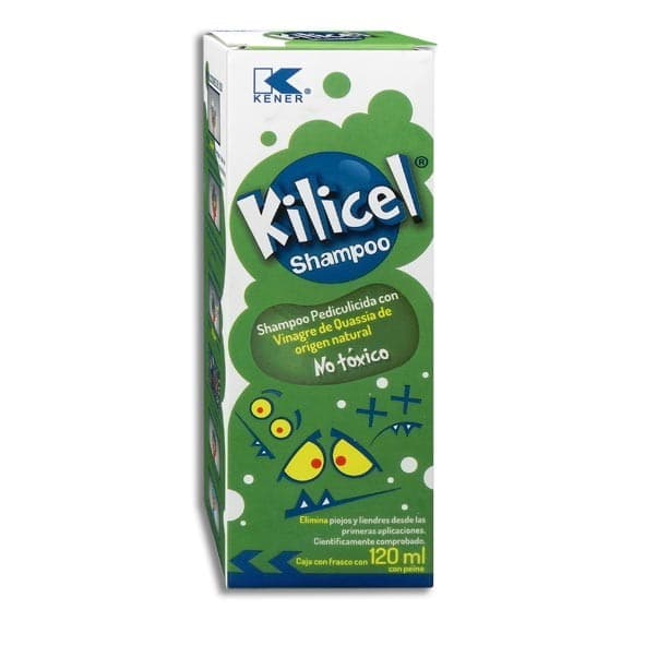Kilicel Shampoo Fco. 120 Ml. 3 G/100 Ml. y Peine.