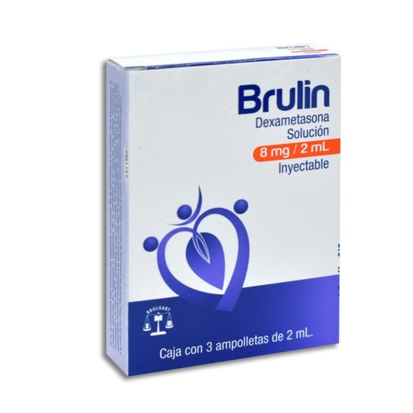 Brulin Sol. Iny. C/3 Amptas. 8 Mg/2 Ml.