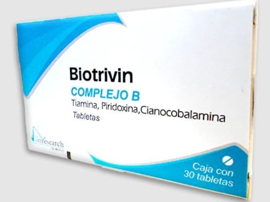 Biotrivin C/30 Tabs. 100/5/0.05 Mg.