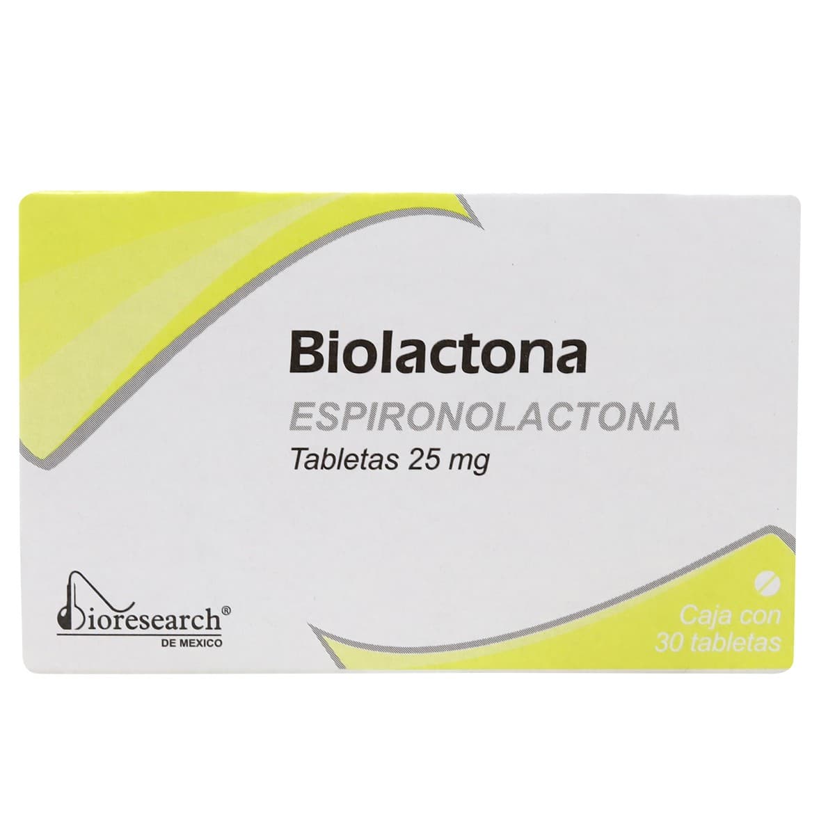 Biolactona C/30 Tabs. 25mg.